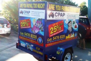 CPAP Direct Trailer Signage