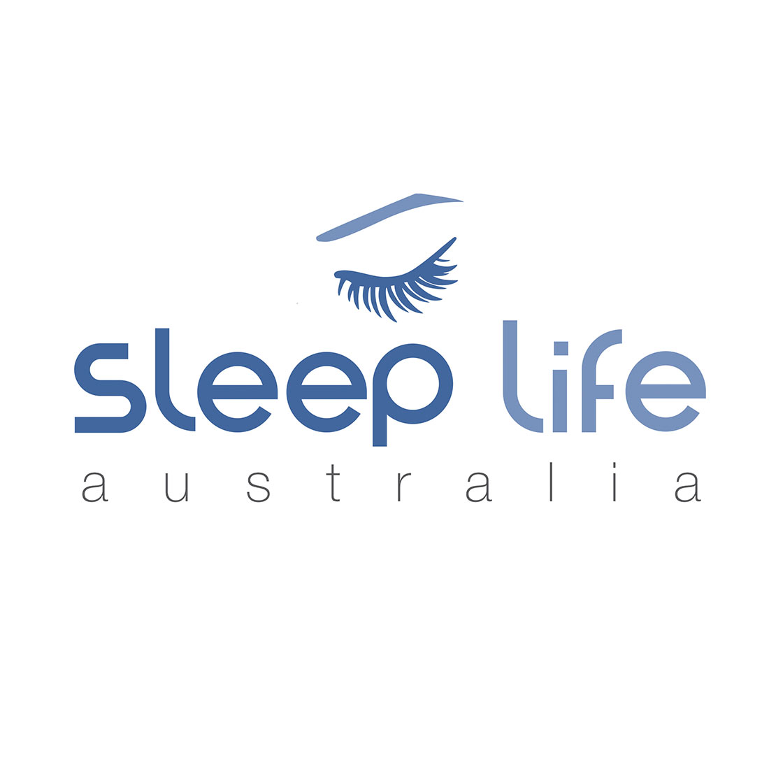 logo design sleep life australia