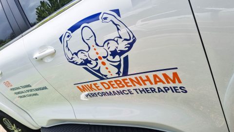 Mike Debenham - LDV Ute Wrap Signage Sunshine Coast