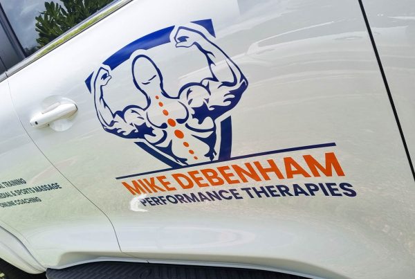 Mike Debenham - LDV Ute Wrap Signage Sunshine Coast