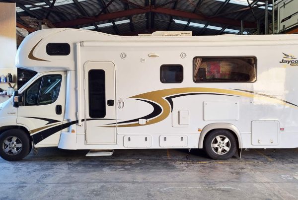 Jayco FIat Motorhome Stripes Sunshine Coast