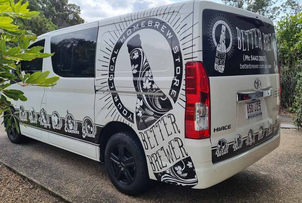 Better Brewer Van Wrap